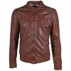 Geaca de Piele Barbati Gipsy Castanie GMChuto SF LGAWV Geaca de Piele Barbati Gipsy Castanie GMChuto SF LGAWV - readytowear.ro