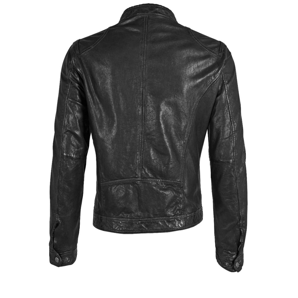 Geaca de Piele Barbati Gipsy Neagra GMChuto – IMBRACAMINTE