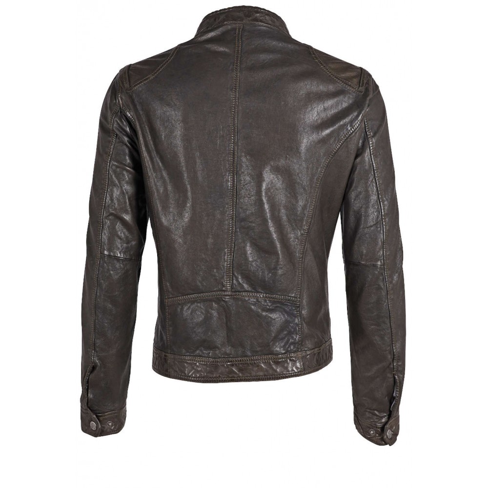 Geaca de Piele Barbati Gipsy Olive Inchis GMChuto Geaca de Piele Barbati Gipsy Olive Inchis GMChuto - readytowear.ro