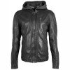 Geaca de Piele Barbati Gipsy Neagra GMClance Geaca de Piele Barbati Gipsy Neagra GMClance - readytowear.ro