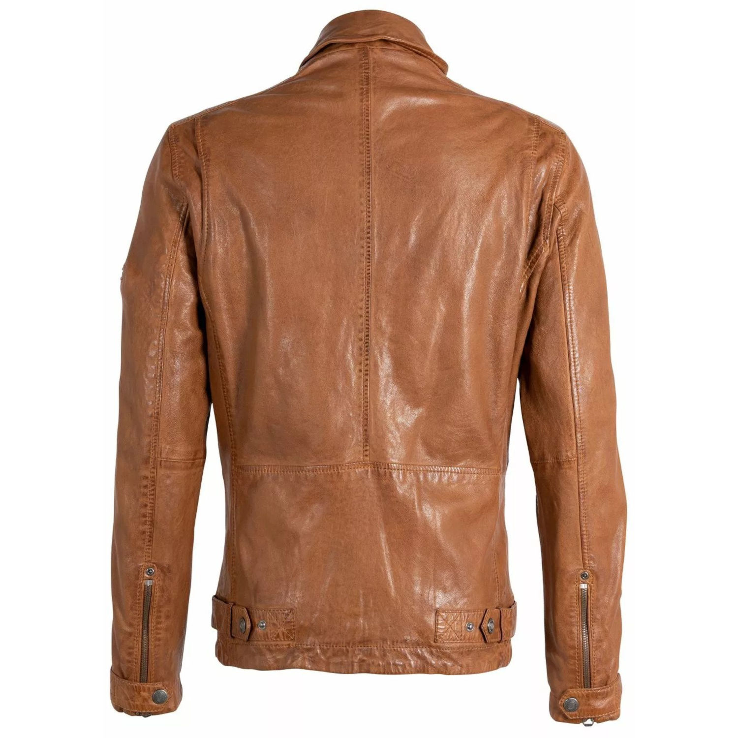 Geaca Lunga de Piele Barbati Gipsy Coniac GMClieves – IMBRACAMINTE Geaca Lunga de Piele Barbati Gipsy Coniac GMClieves – IMBRACAMINTE