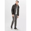 Geaca de Iarna din Piele Barbati Gipsy Neagra GMCludo Geaca de Iarna din Piele Barbati Gipsy Neagra GMCludo - readytowear.ro