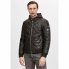 Geaca de Iarna din Piele Barbati Gipsy Neagra GMCludo Geaca de Iarna din Piele Barbati Gipsy Neagra GMCludo - readytowear.ro