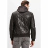 Geaca de Iarna din Piele Barbati Gipsy Neagra GMCludo Geaca de Iarna din Piele Barbati Gipsy Neagra GMCludo - readytowear.ro
