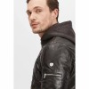 Geaca de Iarna din Piele Barbati Gipsy Neagra GMCludo Geaca de Iarna din Piele Barbati Gipsy Neagra GMCludo - readytowear.ro