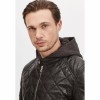 Geaca de Iarna din Piele Barbati Gipsy Neagra GMCludo Geaca de Iarna din Piele Barbati Gipsy Neagra GMCludo - readytowear.ro