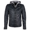 Geaca de Piele Barbati Gipsy Gri Inchis GMCoopa Geaca de Piele Barbati Gipsy Gri Inchis GMCoopa - readytowear.ro