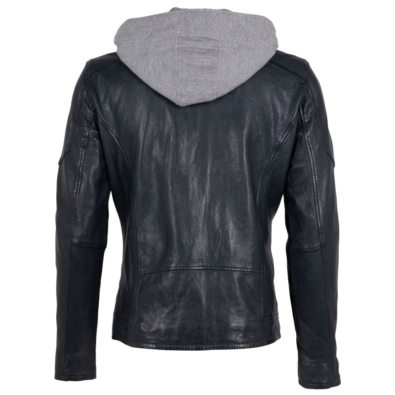 Geaca de Piele Barbati Gipsy Gri Inchis GMCoopa – IMBRACAMINTE Geaca de Piele Barbati Gipsy Gri Inchis GMCoopa – IMBRACAMINTE