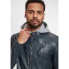 Geaca de Piele Barbati Gipsy Gri Inchis GMCoopa Geaca de Piele Barbati Gipsy Gri Inchis GMCoopa - readytowear.ro
