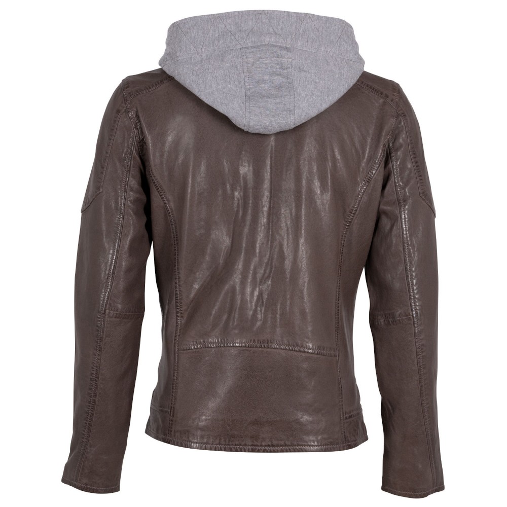 Geaca de Piele Barbati Gipsy Maro Inchis GMCoopa Geaca de Piele Barbati Gipsy Maro Inchis GMCoopa - readytowear.ro