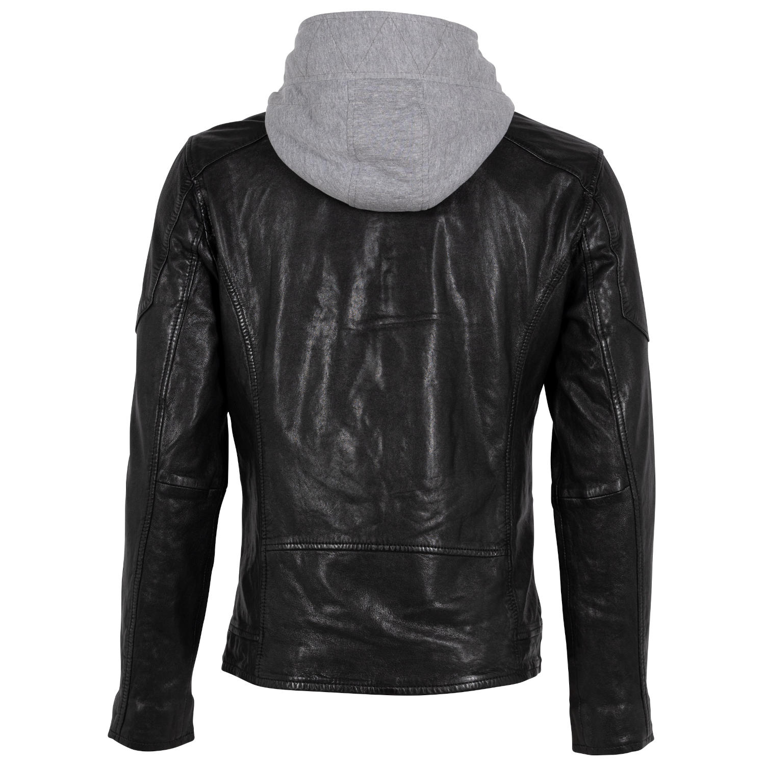 Geaca de Piele Barbati Gipsy Neagra GMCoopa – IMBRACAMINTE