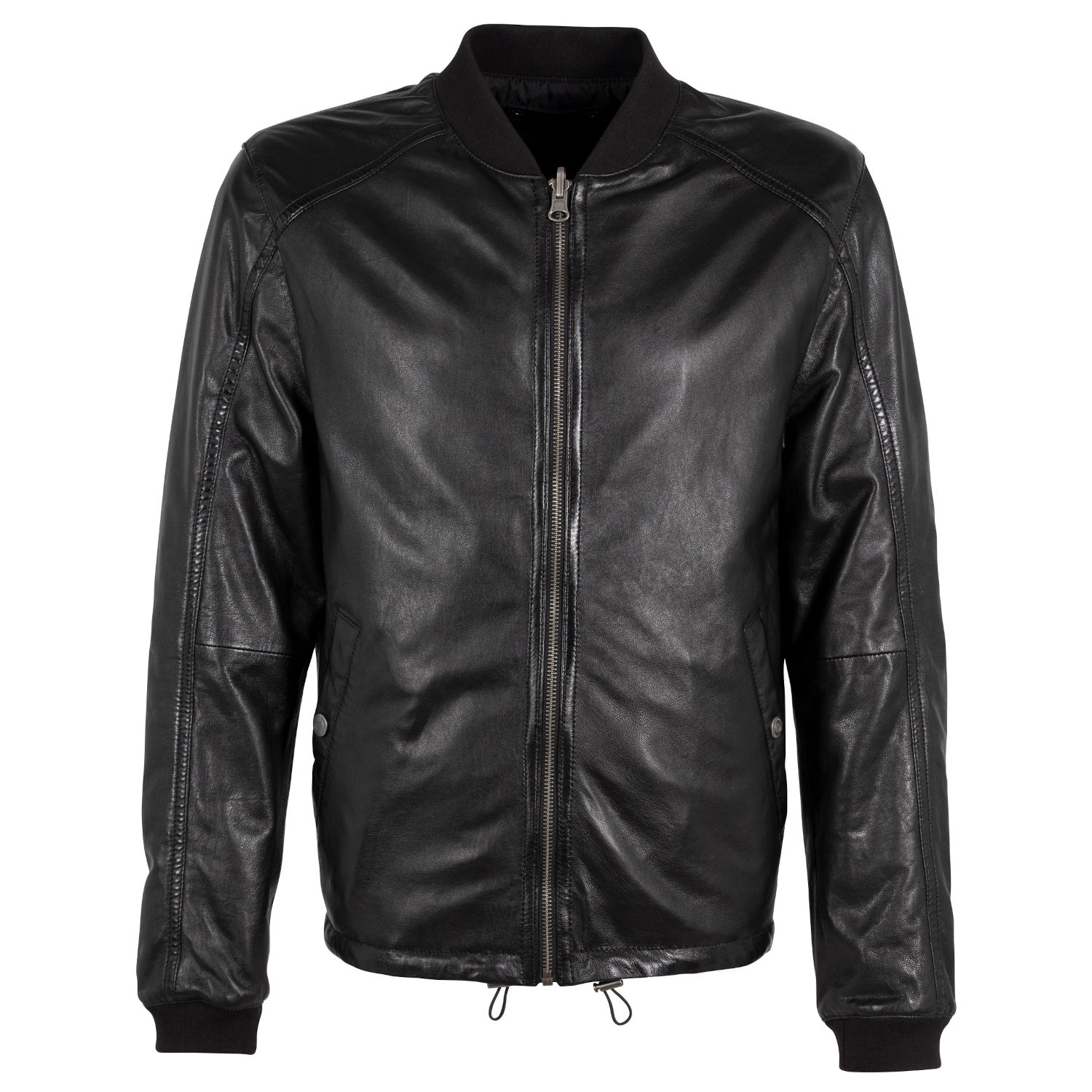 Geaca de Piele cu doua fete Barbati Gipsy Negru/Negru GMCranch – IMBRACAMINTE
