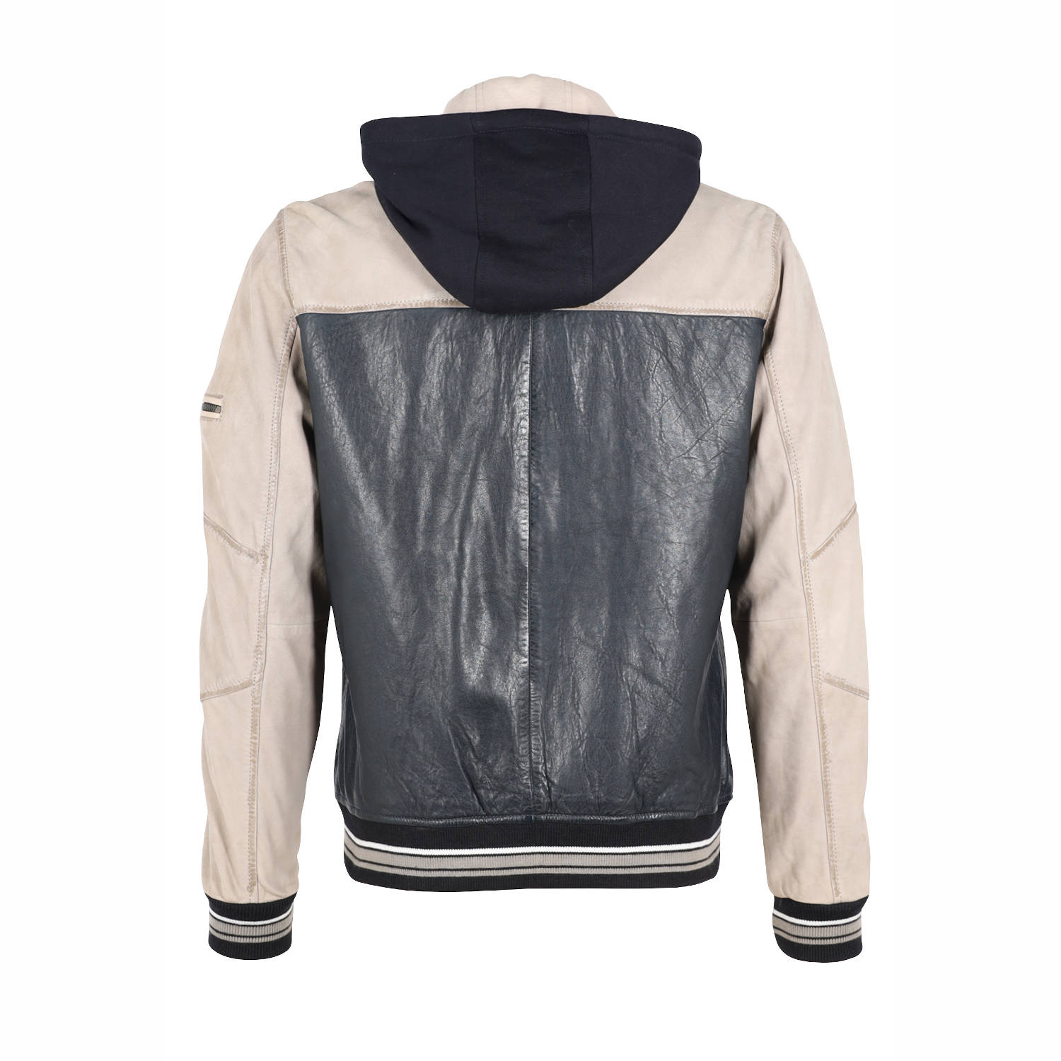 Geaca de Piele Barbati Gipsy Bleumarin/Gri Argintiu GMCrombo LAORV/LNUV – IMBRACAMINTE