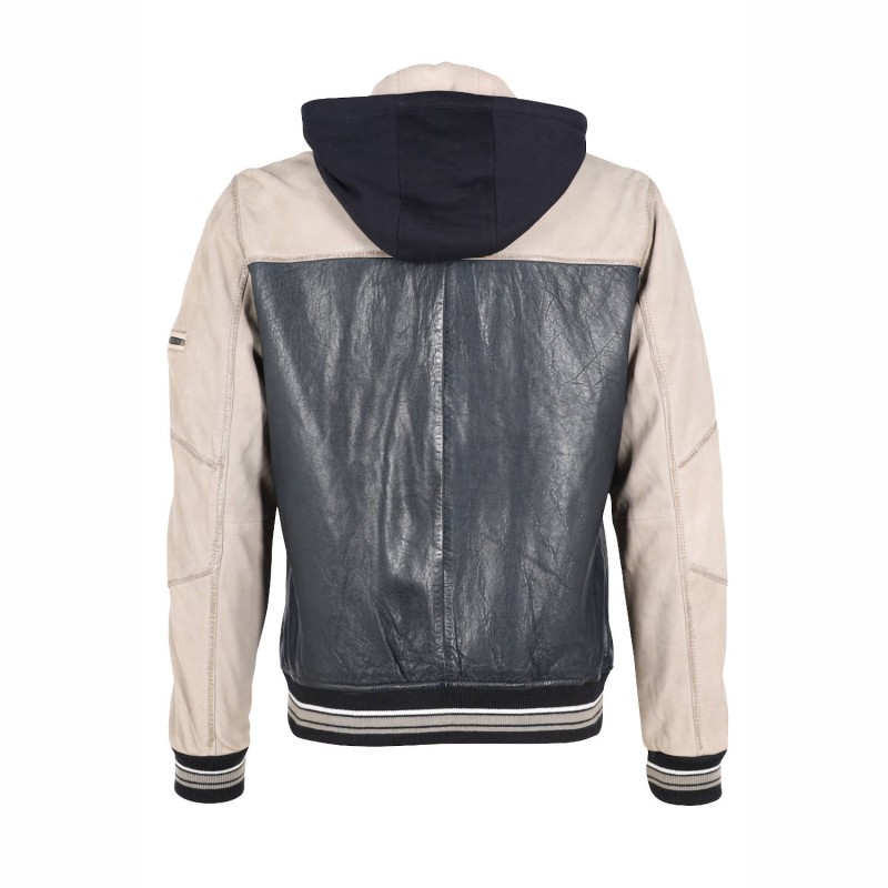 Geaca de Piele Barbati Gipsy Bleumarin/Gri Argintiu GMCrombo LAORV/LNUV – IMBRACAMINTE Geaca de Piele Barbati Gipsy Bleumarin/Gri Argintiu GMCrombo LAORV/LNUV – IMBRACAMINTE