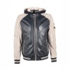 Geaca de Piele Barbati Gipsy Bleumarin/Gri Argintiu GMCrombo LAORV/LNUV Geaca de Piele Barbati Gipsy Bleumarin/Gri Argintiu GMCrombo LAORV/LNUV - readytowear.ro