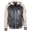 Geaca de Piele Barbati Gipsy Bleumarin/Gri Argintiu GMCrombo LAORV/LNUV Geaca de Piele Barbati Gipsy Bleumarin/Gri Argintiu GMCrombo LAORV/LNUV - readytowear