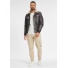 Geaca de Piele Barbati Gipsy Maro Inchis GMCruise Geaca de Piele Barbati Gipsy Maro Inchis GMCruise - readytowear.ro
