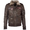 Geaca de Piele Barbati Gipsy Maro Inchis GMCruise LAPIV W geci de piele - readytowear.ro