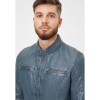 Geaca de Piele Barbati Gipsy Albastru Denim GMCybo – Black Friday