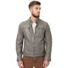 Geaca de Piele Barbati Gipsy Gri GMCybo Geaca de Piele Barbati Gipsy Gri GMCybo - readytowear.ro