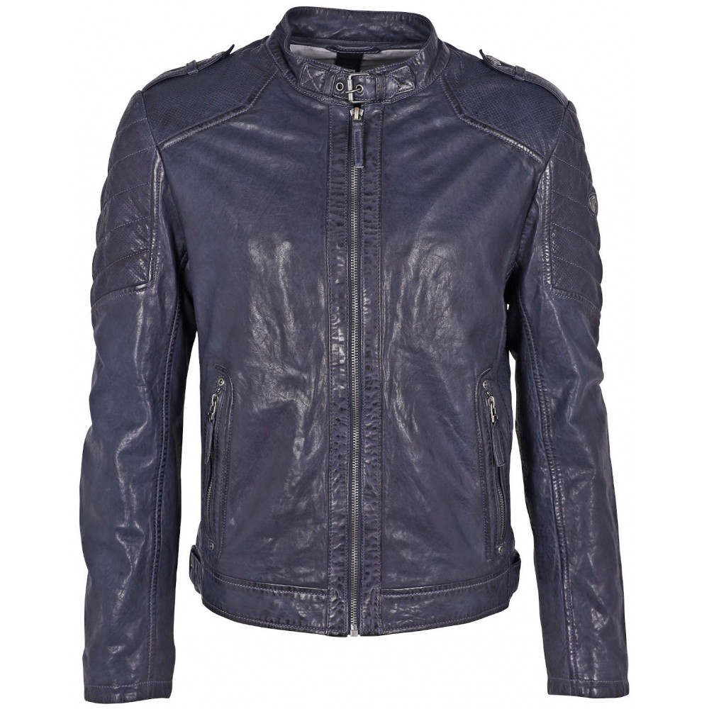 Geaca de Piele Barbati Gipsy Bleumarin GMDanny LAPIV Geaca de Piele Barbati Gipsy Bleumarin GMDanny LAPIV - readytowear.ro