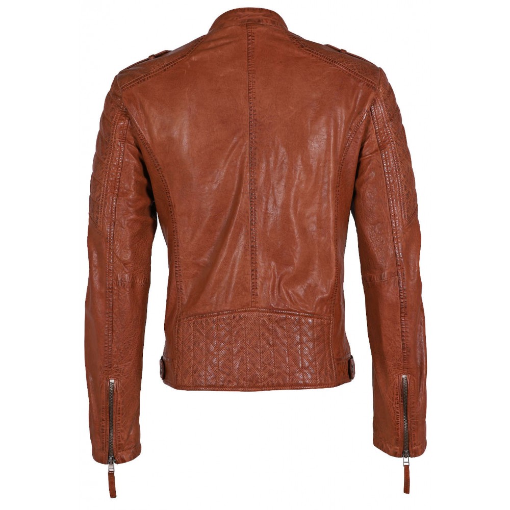 Geaca de Piele Barbati Gipsy Coniac GMDanny LAPIV Geaca de Piele Barbati Gipsy Coniac GMDanny LAPIV - readytowear.ro