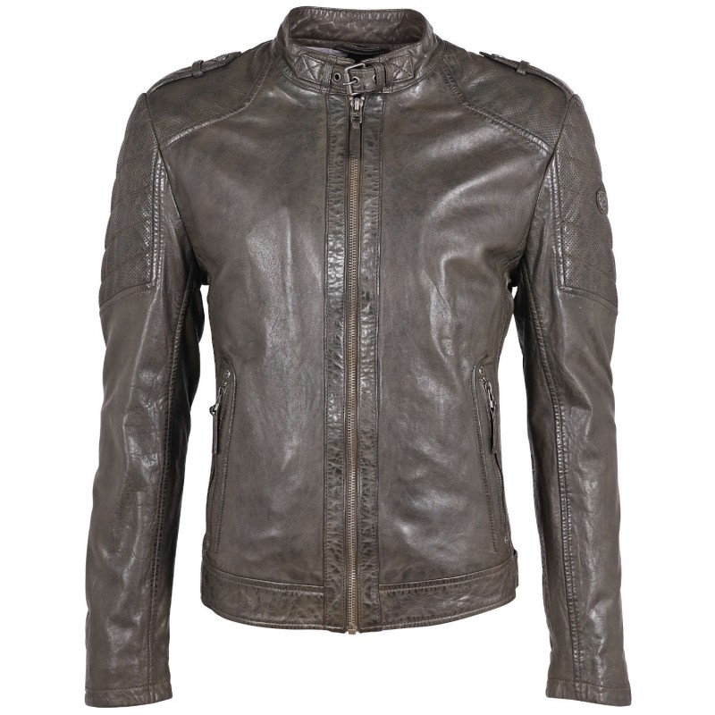 Geaca de Piele Barbati Gipsy Olive GMDanny LAPIV – IMBRACAMINTE