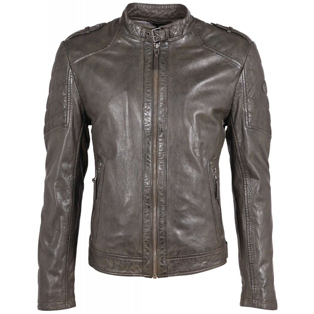 Geaca de Piele Barbati Gipsy Olive GMDanny LAPIV Geaca de Piele Barbati Gipsy Olive GMDanny LAPIV - readytowear