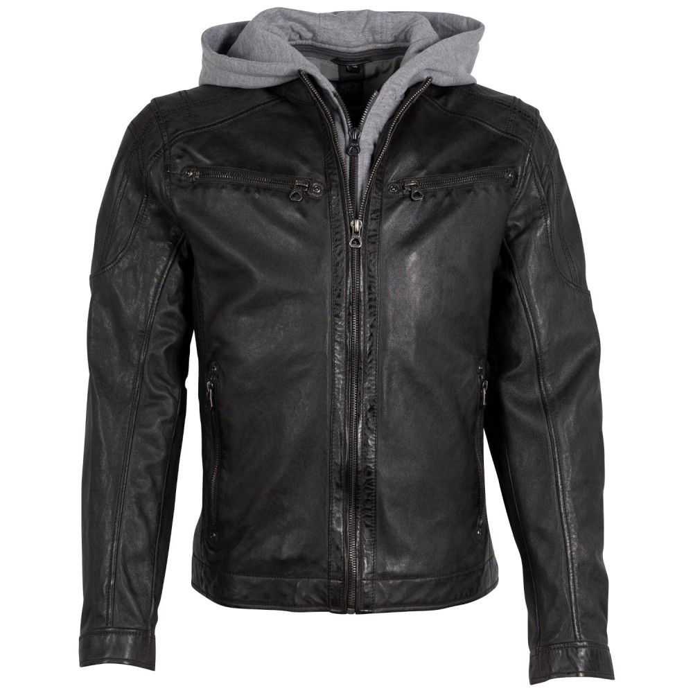 Geaca de Piele Barbati Gipsy Gri GMDanzel Geaca de Piele Barbati Gipsy Gri GMDanzel - readytowear.ro