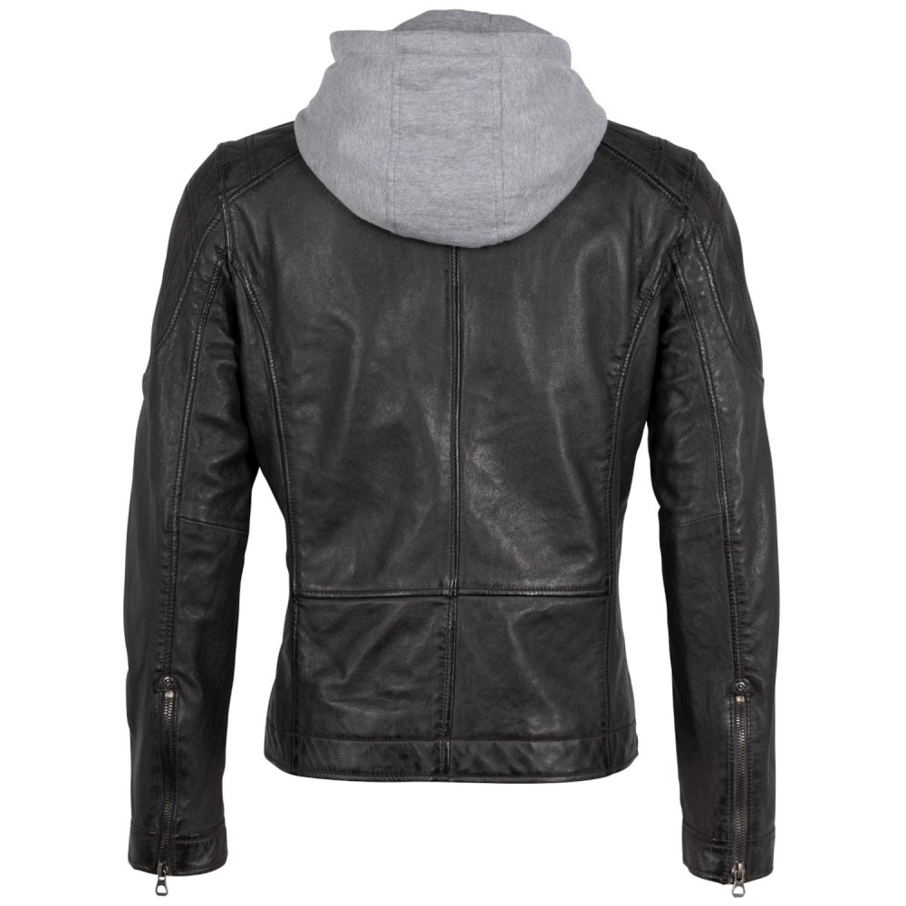 Geaca de Piele Barbati Gipsy Gri GMDanzel Geaca de Piele Barbati Gipsy Gri GMDanzel - readytowear.ro