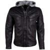 Geaca de Piele Barbati Gipsy Negru/Bleumarin GMDanzel Geaca de Piele Barbati Gipsy Negru/Bleumarin GMDanzel - readytowear.ro