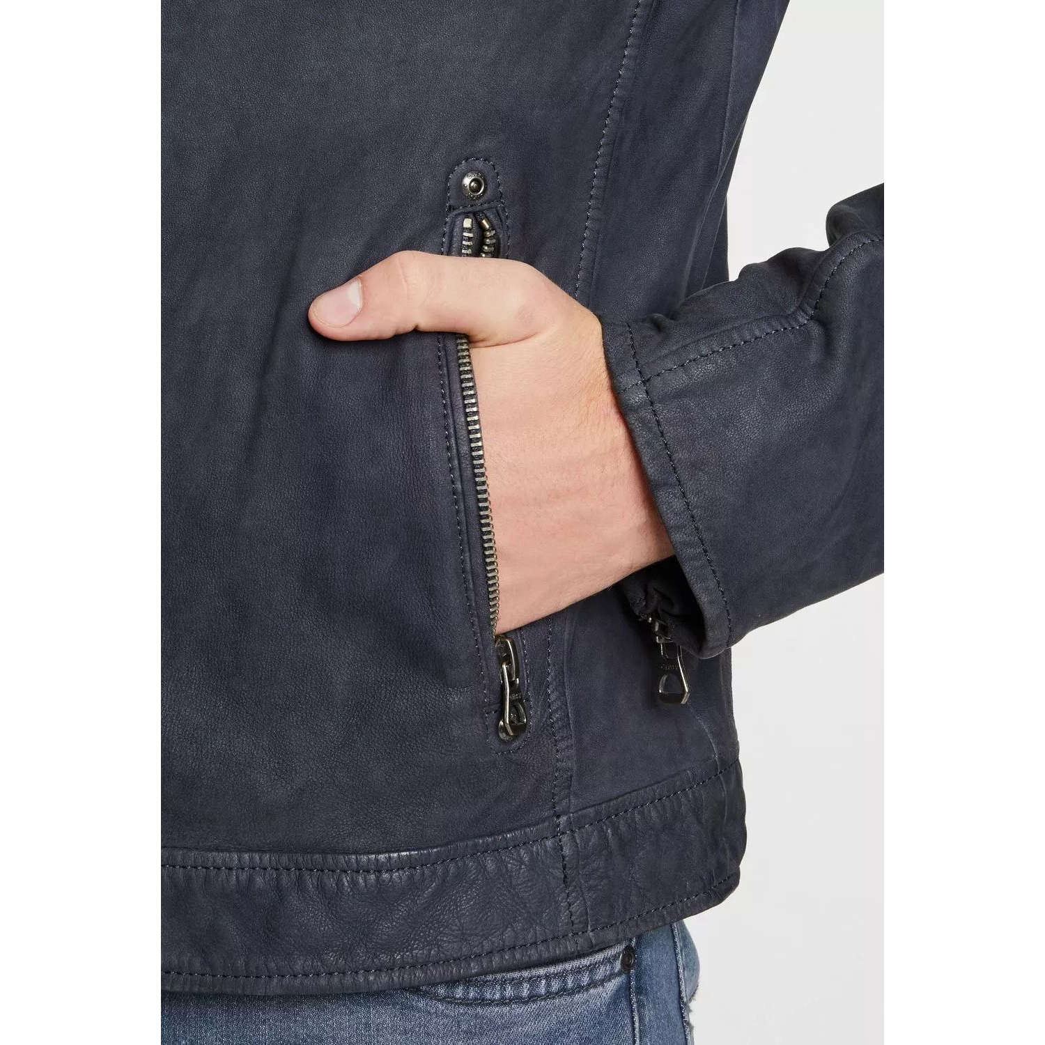 Geaca de Piele Barbati Gipsy Bleumarin GMDelgany LNUV – IMBRACAMINTE Geaca de Piele Barbati Gipsy Bleumarin GMDelgany LNUV – IMBRACAMINTE