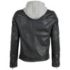 Geaca de Piele Barbati Gipsy Negru Vintage GMDerril – IMBRACAMINTE