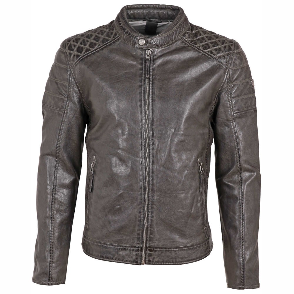 Geaca de Piele Barbati Gipsy Antracit GMDonnie LAKEV Geaca de Piele Barbati Gipsy Antracit GMDonnie LAKEV - readytowear.ro