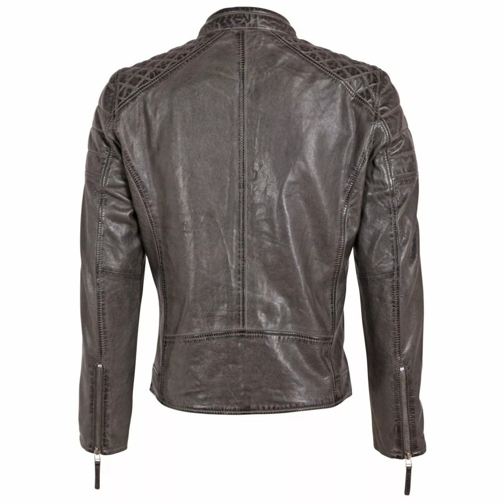 Geaca de Piele Barbati Gipsy Antracit GMDonnie LAKEV Geaca de Piele Barbati Gipsy Antracit GMDonnie LAKEV - readytowear.ro