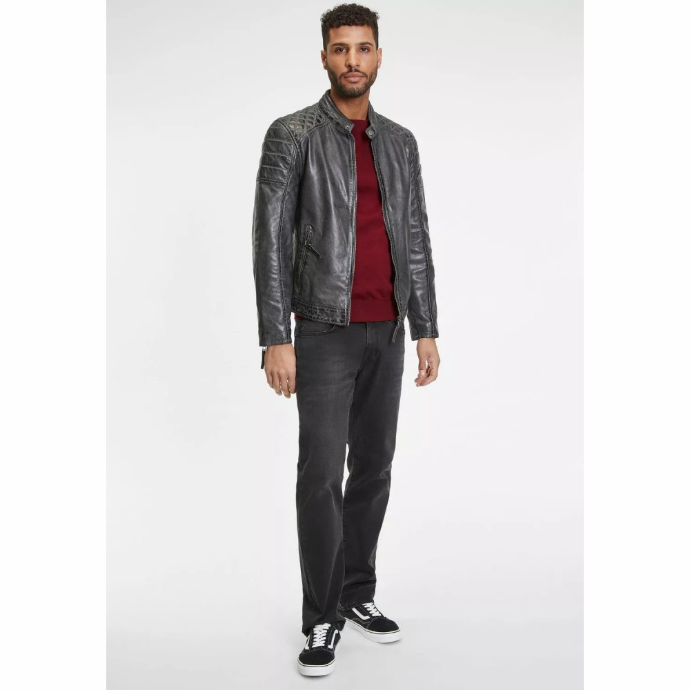 Geaca de Piele Barbati Gipsy Antracit GMDonnie LAKEV Geaca de Piele Barbati Gipsy Antracit GMDonnie LAKEV - readytowear.ro
