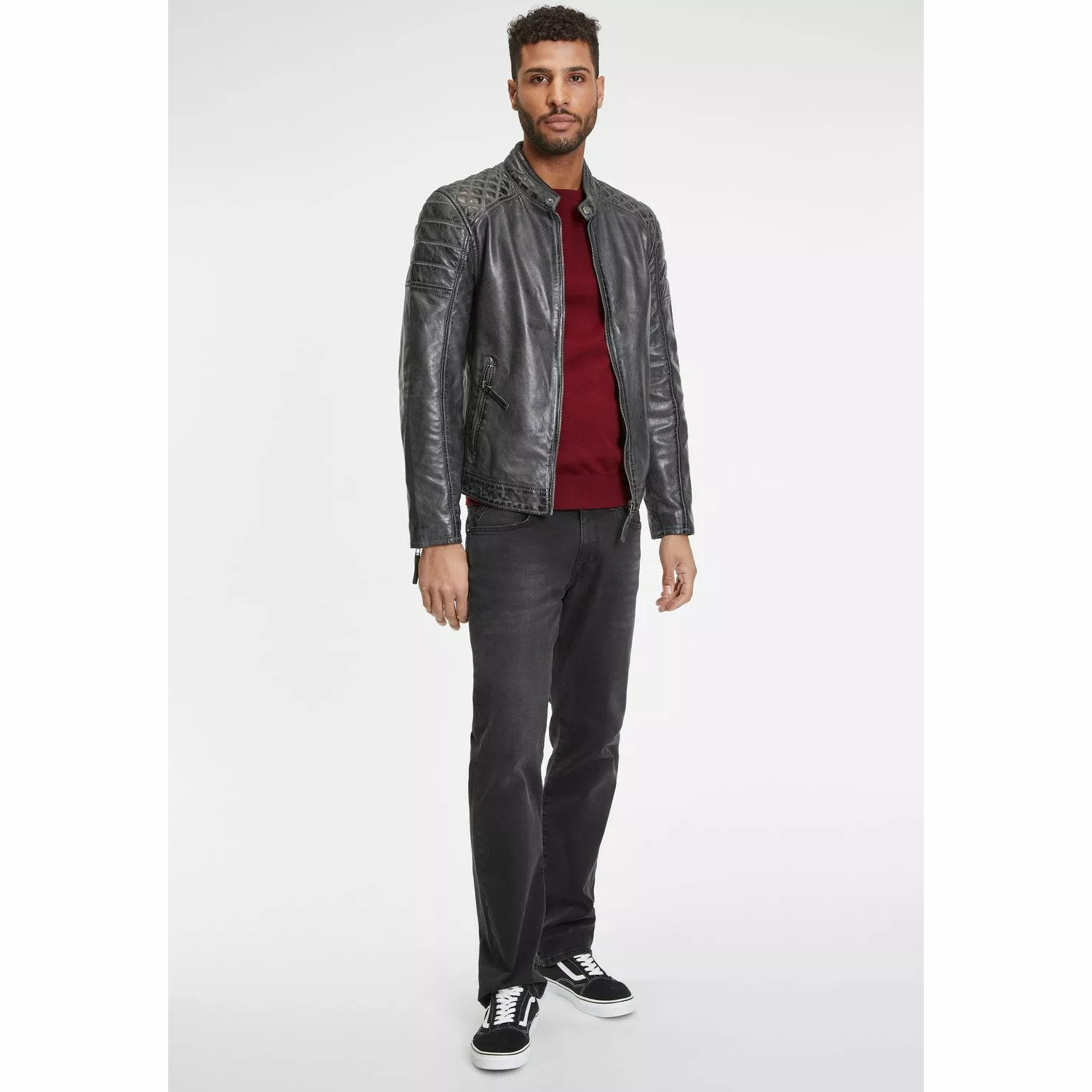 Geaca de Piele Barbati Gipsy Antracit GMDonnie LAKEV – IMBRACAMINTE Geaca de Piele Barbati Gipsy Antracit GMDonnie LAKEV – IMBRACAMINTE