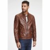 Geaca de Piele Barbati Gipsy Coniac Inchis GMDonnie Geaca de Piele Barbati Gipsy Coniac Inchis GMDonnie - readytowear.ro