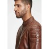 Geaca de Piele Barbati Gipsy Coniac Inchis GMDonnie Geaca de Piele Barbati Gipsy Coniac Inchis GMDonnie - readytowear.ro