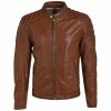 Geaca de Piele Barbati Gipsy Coniac Inchis GMDonnie Geaca de Piele Barbati Gipsy Coniac Inchis GMDonnie - readytowear