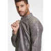 Geaca de Piele Barbati Gipsy Gri GMDonnie – Black Friday Geaca de Piele Barbati Gipsy Gri GMDonnie – Black Friday