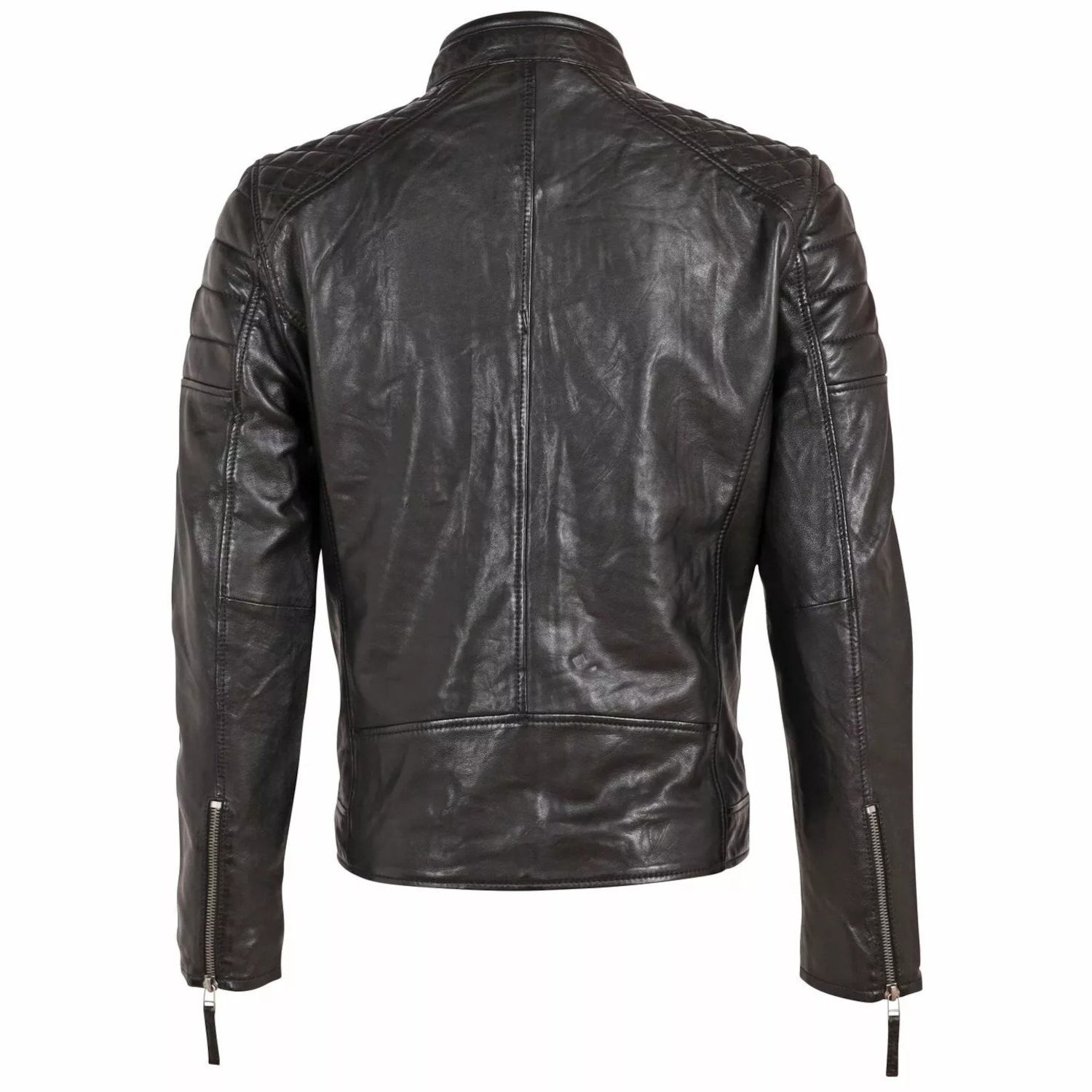 Geaca de Piele Barbati Gipsy Neagra GMDonnie LAKEV – IMBRACAMINTE