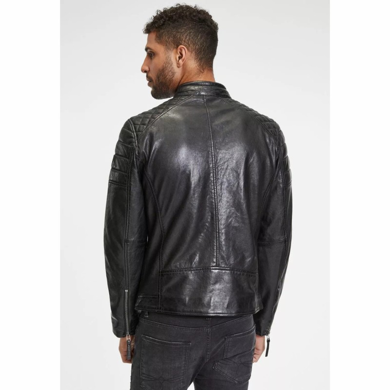 Geaca de Piele Barbati Gipsy Neagra GMDonnie LAKEV – IMBRACAMINTE Geaca de Piele Barbati Gipsy Neagra GMDonnie LAKEV – IMBRACAMINTE