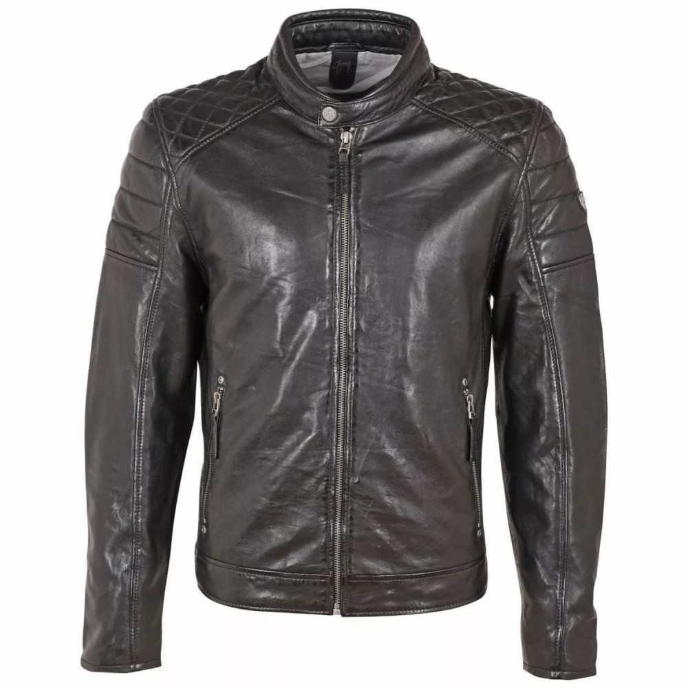 Geaca de Piele Barbati Gipsy Neagra GMDonnie LAKEV Geaca de Piele Barbati Gipsy Neagra GMDonnie LAKEV - readytowear