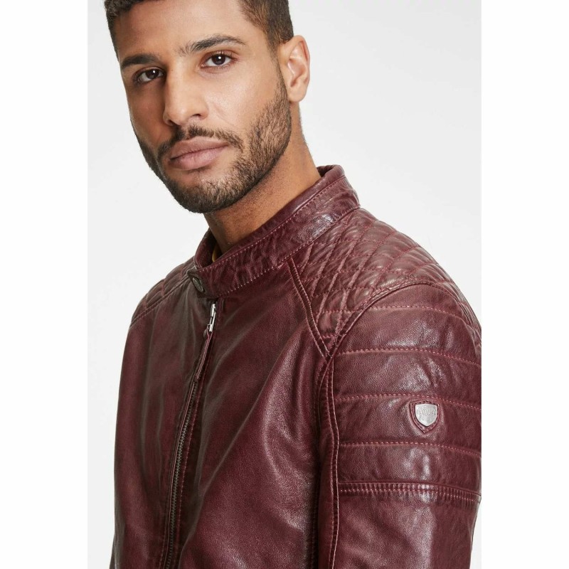 Geaca de Piele Barbati Gipsy Visinie GMDonnie LAKEV – IMBRACAMINTE