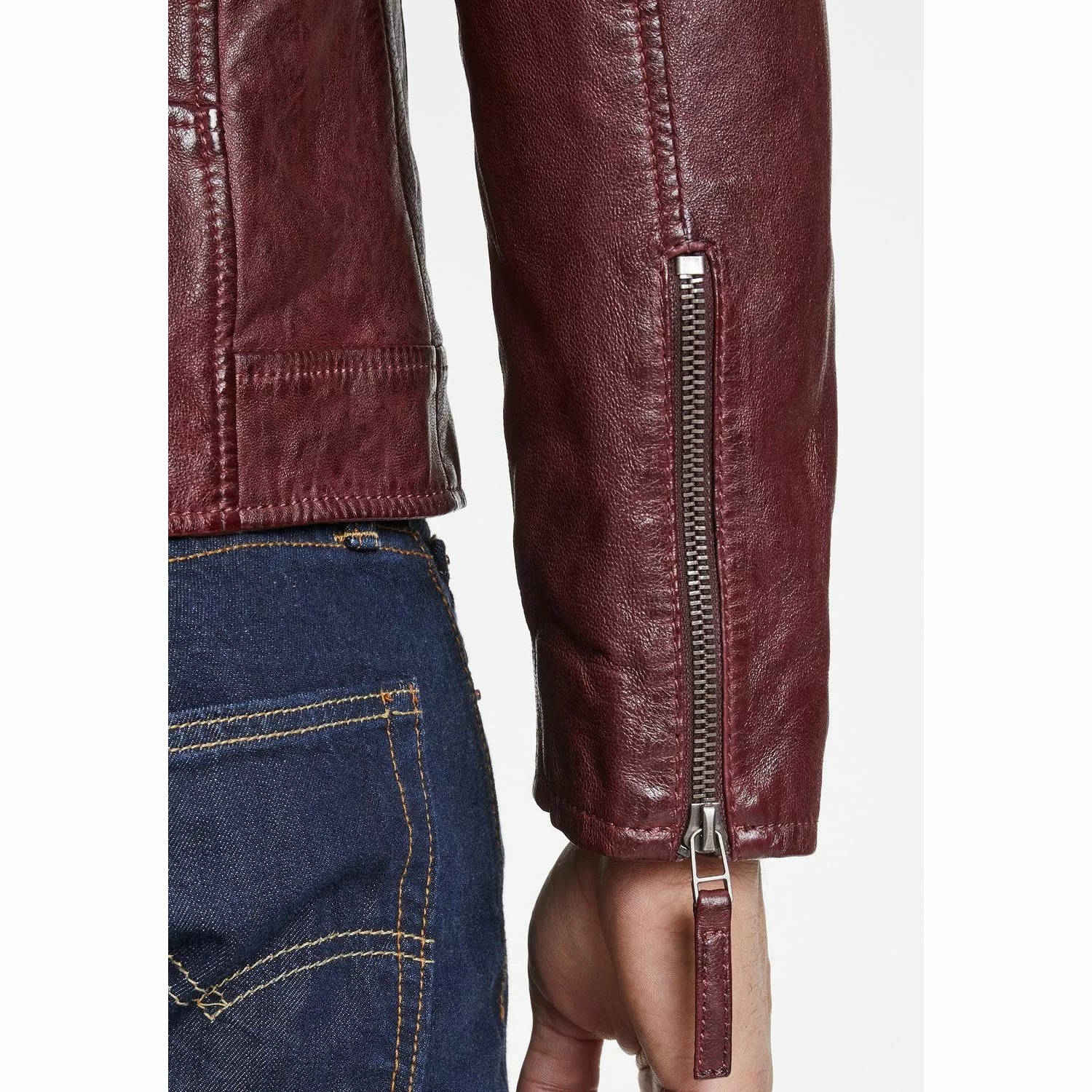 Geaca de Piele Barbati Gipsy Visinie GMDonnie LAKEV – IMBRACAMINTE