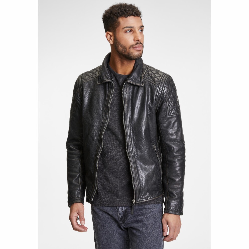 Geaca de Piele Barbati Gipsy Negru Antic GMDrylo LAROV W Geaca de Piele Barbati Gipsy Negru Antic GMDrylo LAROV W - readytowear.ro