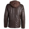Geaca de Iarna din Piele Barbati Gipsy Maro Inchis GMDule Geaca de Iarna din Piele Barbati Gipsy Maro Inchis GMDule - readytowear.ro
