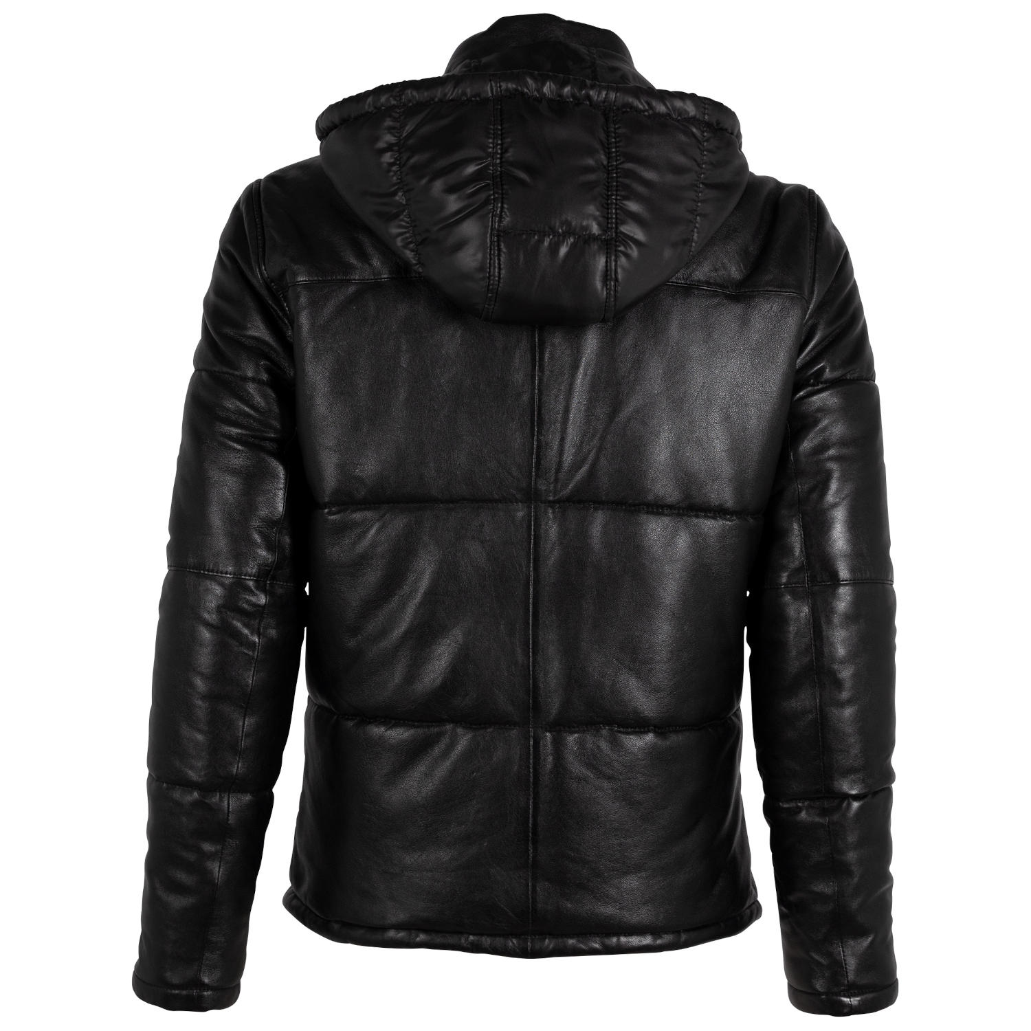 Geaca de Iarna din Piele Barbati Gipsy Neagra GMDule – Black Friday Geaca de Iarna din Piele Barbati Gipsy Neagra GMDule – Black Friday