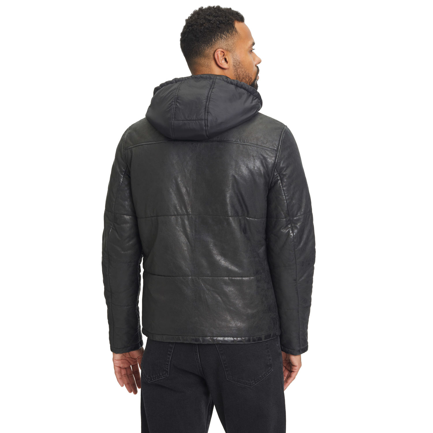 Geaca de Iarna din Piele Barbati Gipsy Neagra GMDule – Black Friday Geaca de Iarna din Piele Barbati Gipsy Neagra GMDule – Black Friday